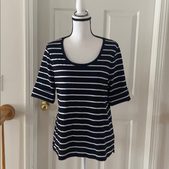 Lauren Ralph Lauren Tops - 01:08  Lauren Ralph Lauren Stripped Top